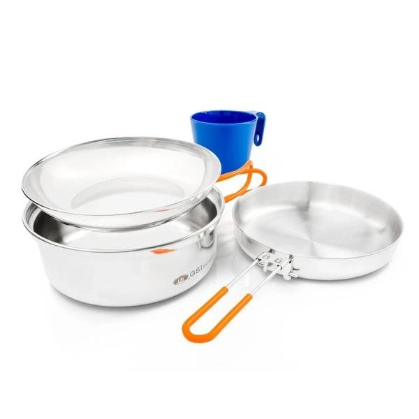 GSI Glacier Stainless 1 Person Mess Kit 68125