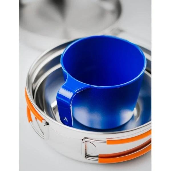 GSI Glacier Stainless 1 Person Mess Kit 68125