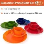 GSI Cascadian 4 Person Table Set- Multi 77400