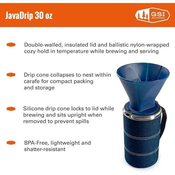 GSI Javadrip 30 oz Blue 79464