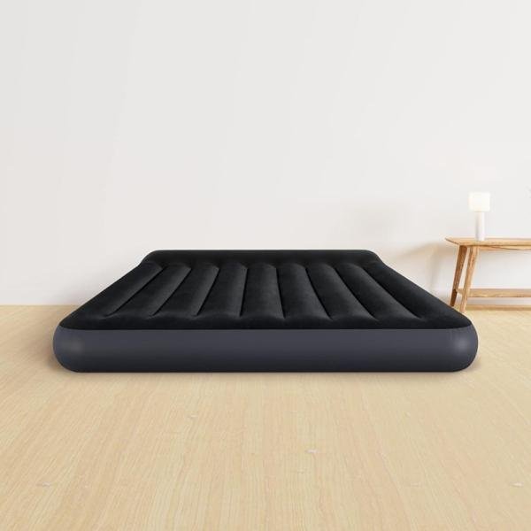 INTEX DURABEAM QUEEN PILLOW REST CLASSIC AIRBED W/ E.PUMP(152X203X25) 64150