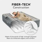 INTEX TWIN COMFORT PLUSH AIRBED W/E.PUMP(99x191x46) 64412