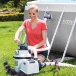INTEX SX1500 SAND FILTER PUMP(220-240 Volt), 1500 gal./hr - 26644