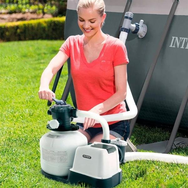 INTEX SX3200 SAND FILTER PUMP (220-240 Volt), 3200 gal./hr - 26652