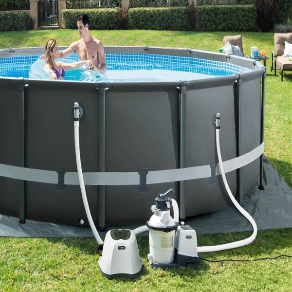 INTEX QX2600 SAND FILTER PUMP & SALTWATER SYSTEM (220V) - 26680