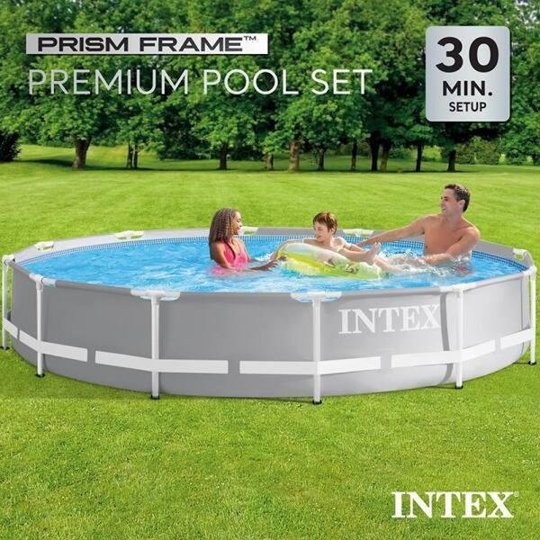INTEX PRISM FRAMETM PREMIUM POOL SET, Ages 6+ - 26712