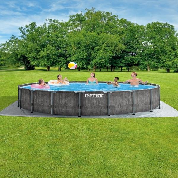 INTEX GREYWOOD PRISM FRAMETM PREMIUM POOL SET, Ages 6+ - 26744