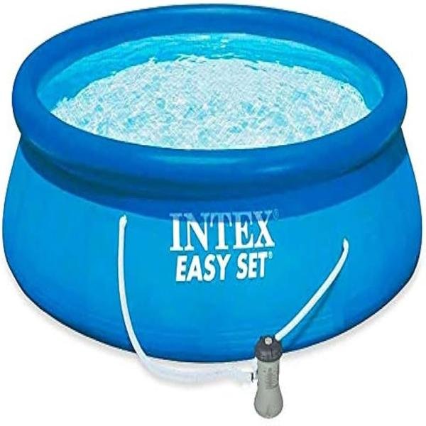 INTEX EASY SET® POOL SET (w/220-240V Filter Pump), Ages 6+ - 28132
