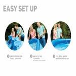 INTEX EASY SET® POOL SET (w/220-240V Filter Pump), Ages 6+ - 28132