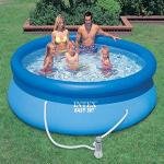 INTEX EASY SET® POOL SET (w/220-240V Filter Pump), Ages 6+ - 28158