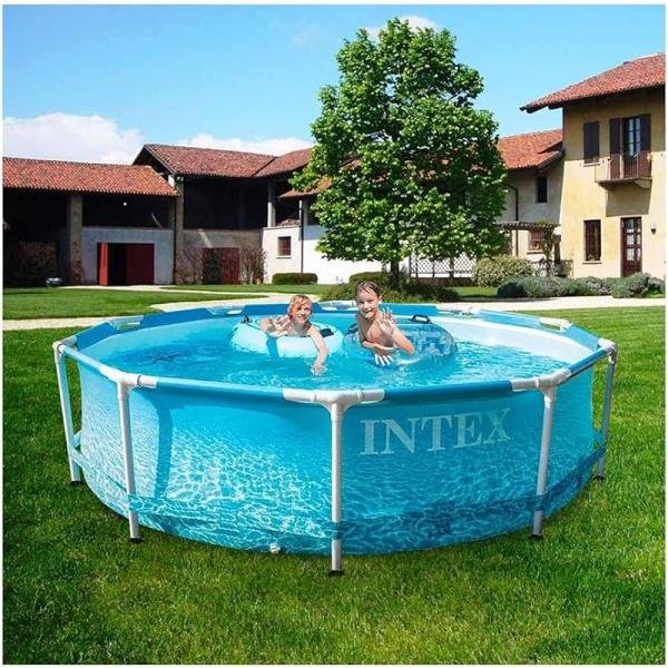 INTEX BEACHSIDE METAL FRAMETM POOL, Ages 6+ - 28206