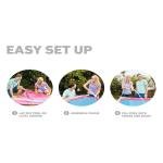INTEX PINK RECTANGULAR FRAME POOL, Ages 6+ - 28266