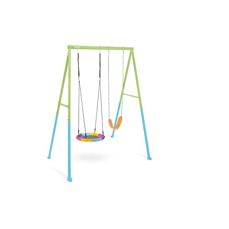INTEX SAUCER AND SWING TWO FEATURE SET, Age 3-10 - 44125