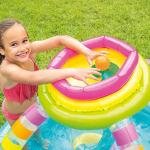 INTEX RAINBOW FUNNEL PLAY CENTER, Ages 2+ - 56137