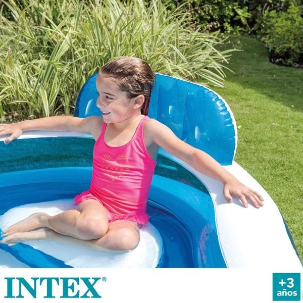 INTEX SWIM CENTER™ FAMILY LOUNGE POOL, Ages 3+ - 56475
