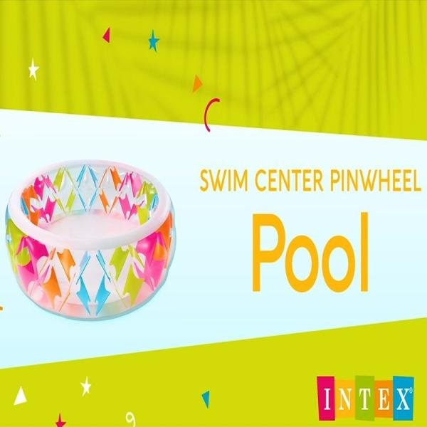 INTEX SWIM CENTER™ PINWHEEL POOL, Ages 6+ - 56494