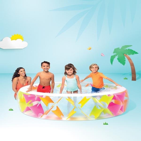 INTEX SWIM CENTER™ PINWHEEL POOL, Ages 6+ - 56494