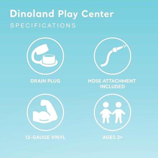 INTEX DINOLAND PLAY CENTER, Ages 2+ - 57135