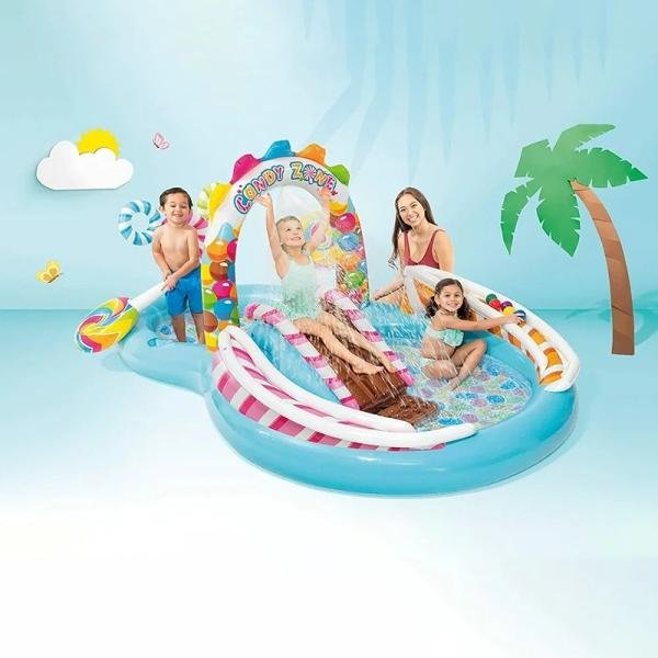 INTEX CANDY ZONETM PLAY CENTER, Ages 2+ - 57149
