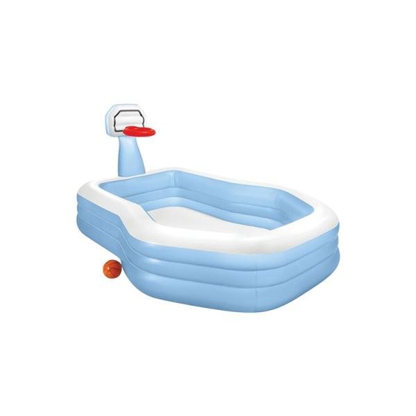 INTEX SWIM CENTER™ SHOOTIN' HOOPS FAMILY POOL, Ages 3+ - 57183