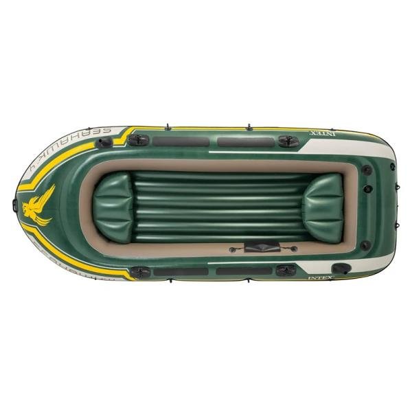 INTEX SEAHAWKTM 4 BOAT SET (with 54" Aluminum oars, 68614) - 68351