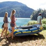INTEX CHALLENGERTM 3 BOAT SET (with 48" Aluminum Oars, 68614) - 68370