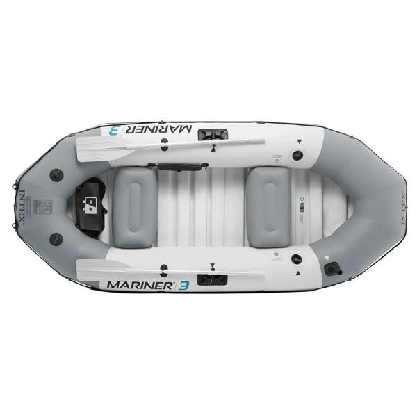 INTEX MARINERTM 3 BOAT SET (with 54" Aluminum Oars, 68605) - 68373