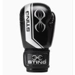 STING ARMALITE BOXING GLOVE - 16oz - BLACK / SILVER - 1029309