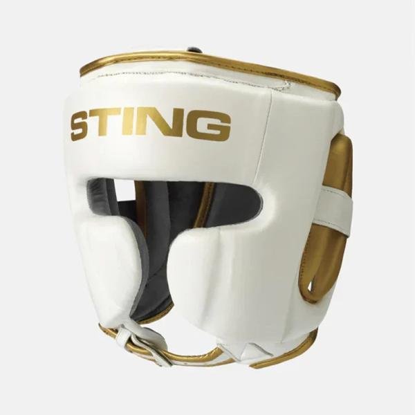 STING VIPER GEL FULL FACE HEAD GUARD - S - BLACK/GOLD - 1029484