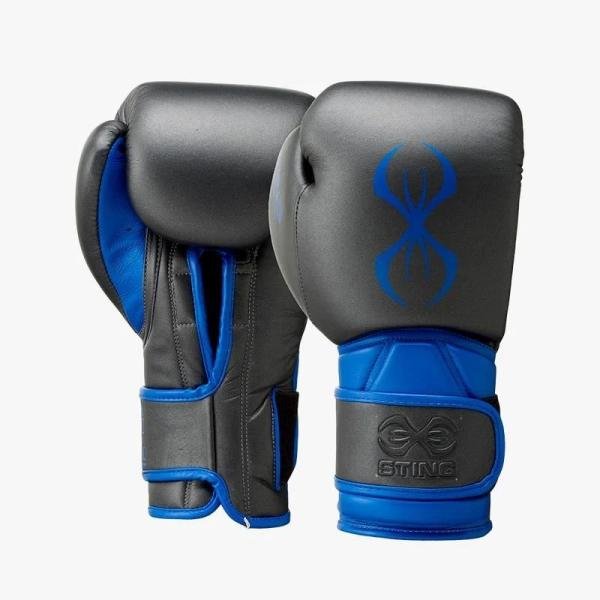 STING PREDATOR TRAINING GLOVE - 16oz - NAVY/SILVER - 1029958