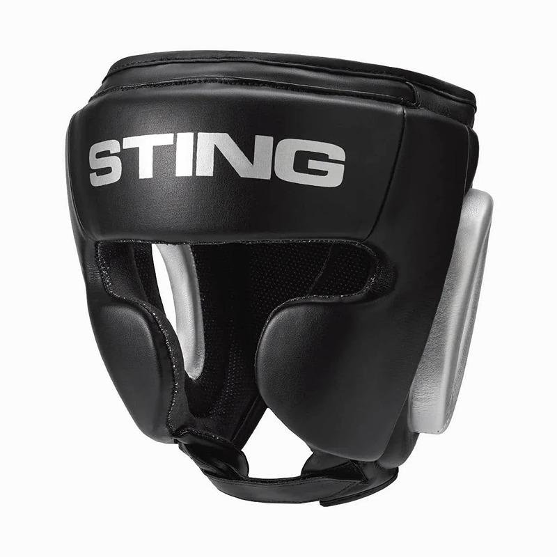 STING ARMAPLUS FULL FACE HEAD GUARD - M - BLACK/SILVER - 1030206
