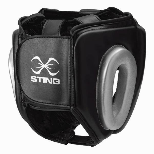 STING ARMAPLUS FULL FACE HEAD GUARD - M - BLACK/SILVER - 1030206