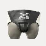 STING PRO LEATHER ABDOMINAL GUARD - L - WHITE/GOLD - 1030251