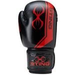 STING ARMALITE BOXING GLOVE SABG-1212 - 10oz - BLK/RED - 1031579