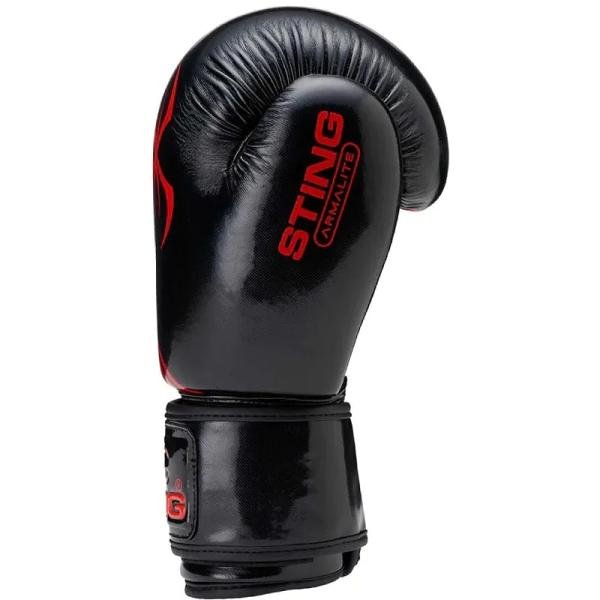STING ARMALITE BOXING GLOVE SABG-1214 - 14oz - BLK/RED - 1031593