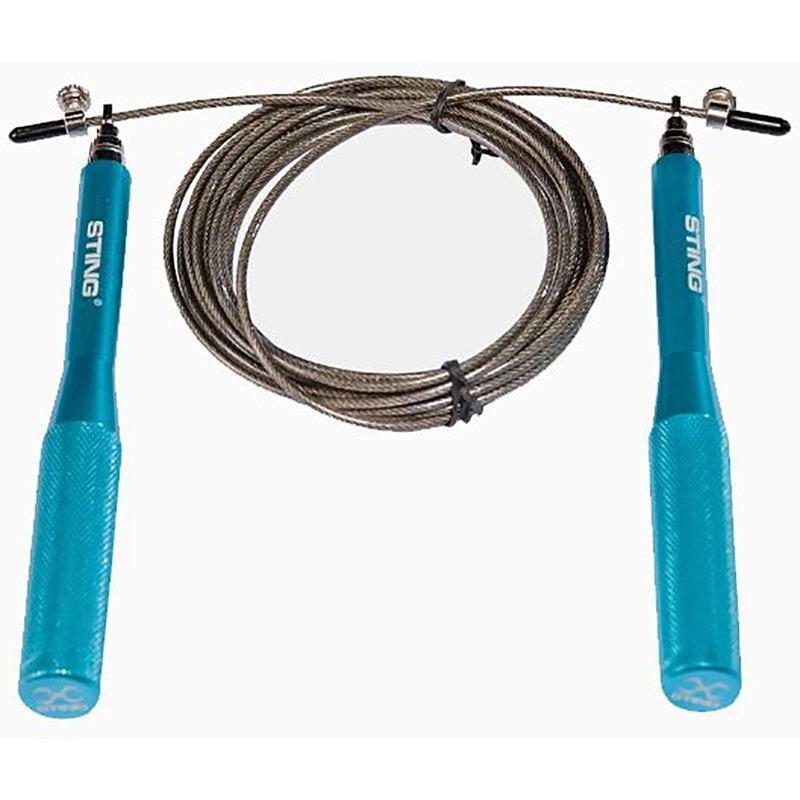 STING VIPER CROSS TRAIN SPEED ROPE - 12FT - AQUA - 1032354
