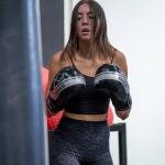 STING ARMALITE BOXING GLOVE - 12oz - BLACK/PINK - 1037427