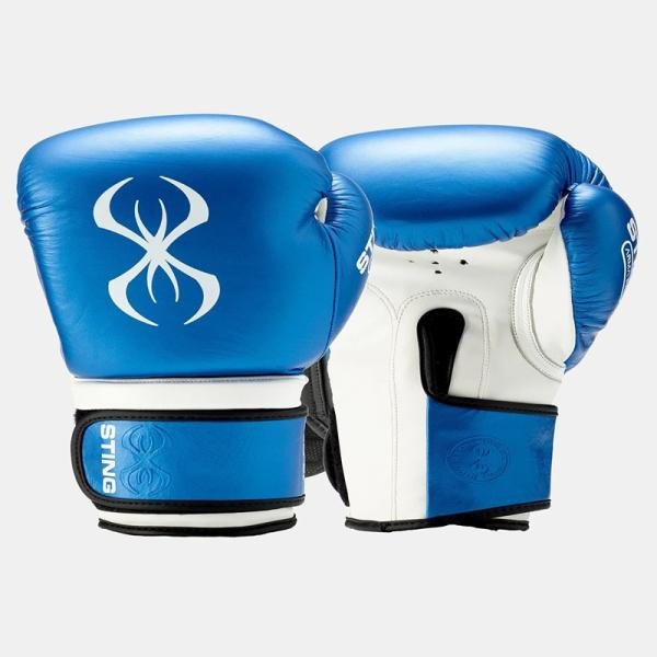 STING ARMAPRO BOXING GLOVE - 12oz - BLK/RED - 1037533
