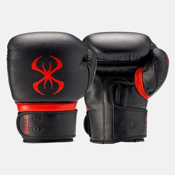 STING ARMAPRO BOXING GLOVE - 16oz - BLK/RED - 1037557