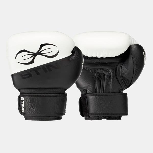 STING ORION BOXING GLOVE - 12oz - BLK/WHT - 1037656