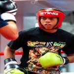 STING ORION BOXING GLOVE - 10oz - BLK/GREEN - 1037687