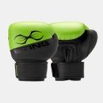 STING ORION BOXING GLOVE - 12oz - BLK/GREEN - 1037694