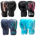 STING AURORA WOMENS BOXING GLOVE - 12oz - BLK/PEACH - 1037823