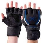 STING MMA TRAINING GLOVE - M - BLK/BLUE - 1037885