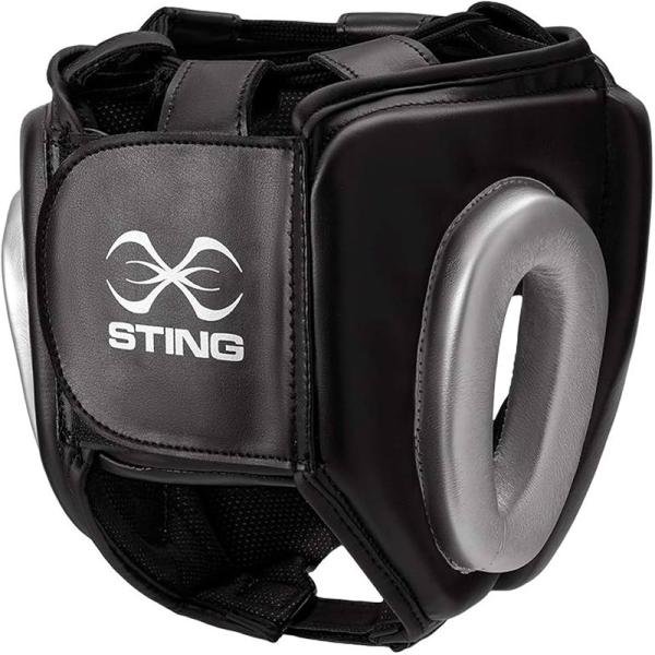 STING ARMAPLUS FULL FACE HEAD GUARD - M - BLACK/SILVER - 1038080