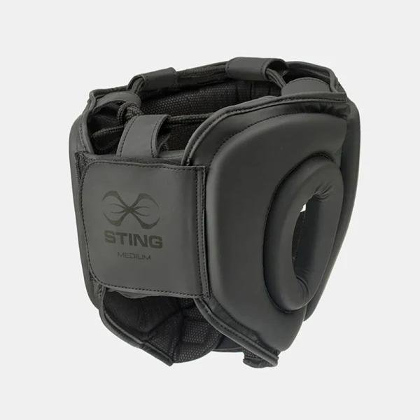 STING ARMAPLUS FULL FACE HEAD GUARD - L - BLACK/SILVER - 1038097