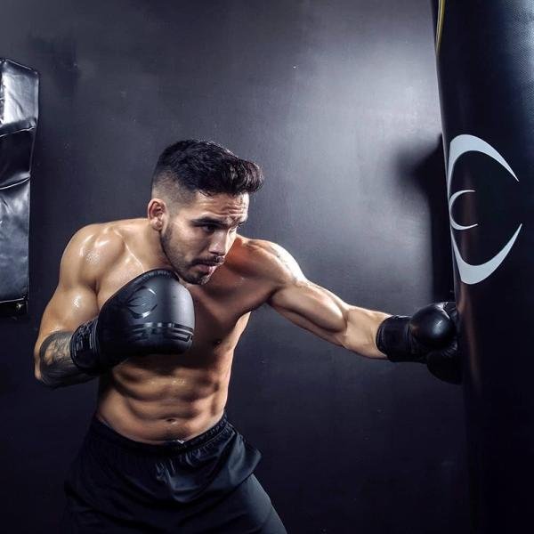 STING ARMAPLUS BOXING GLOVE - 18oz - BLACK/BLACK - 1038165