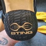 STING VIPER BOXING SHOE 2.0 - SIZE 4 US - BLACK/GOLD - 1038325