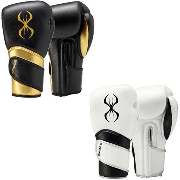 STING VIPER X BOXING GLOVE - 18oz - BLACK / GOLD - 1039384