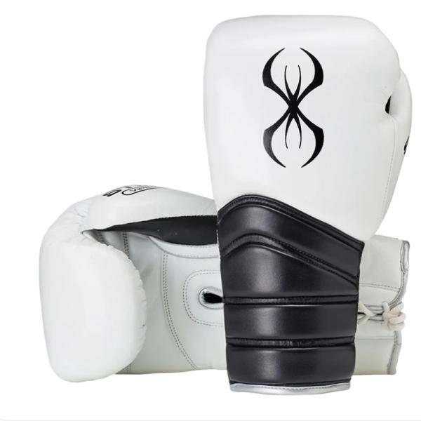STING VIPER X BOXING GLOVES LACE UP - 16oz - BLACK/GOLD - 1039452